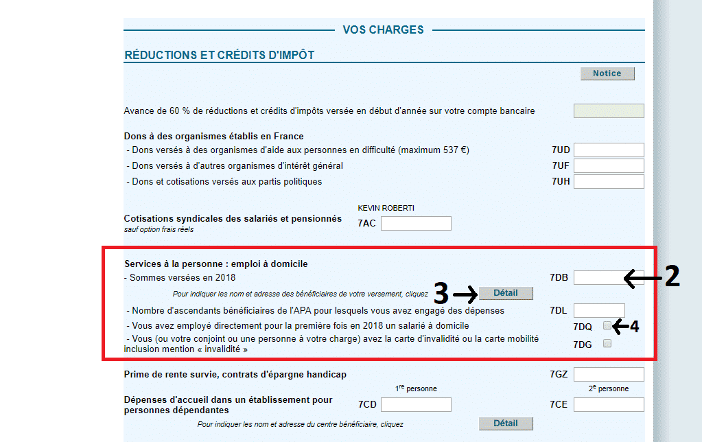 Réduction Impot - Service à la personne - Roro Coaching